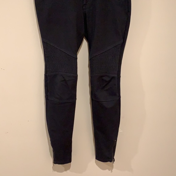 Free People Black Moto Jeggings - Women’s Size 27 - Picture 6 of 9